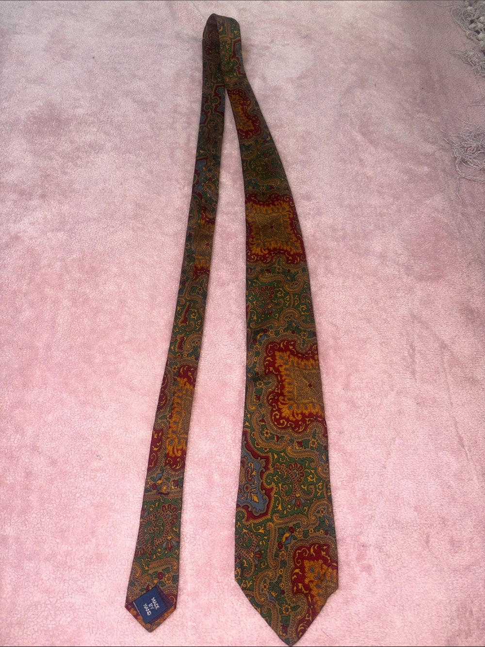 Ralph Lauren men's paisley tie